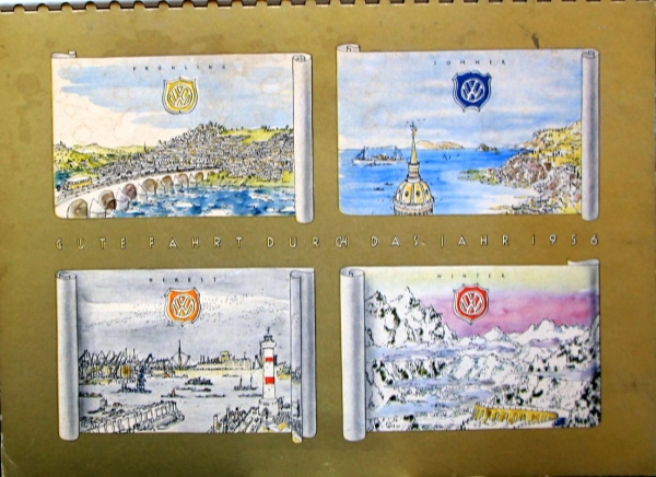 Volkswagen Yearcalendar 1956 (6603)
